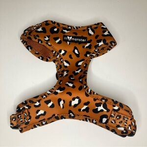 LiL Monster Leopard Print Adjustable Dog Harness Size Medium